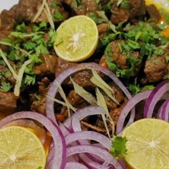 A picture of Karahi kaleji.
