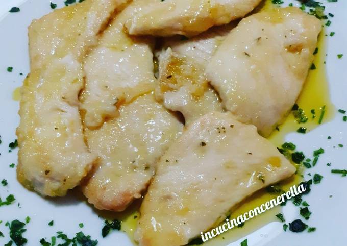 Petto di pollo al limone