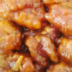 A picture of Ayam Goreng Tepung Saus Mentega.