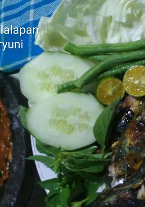 Foto resep Layang bakar lalapan