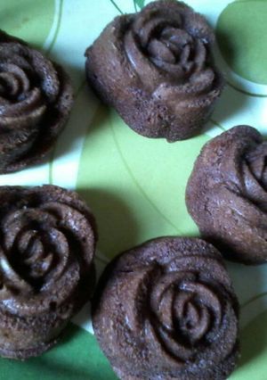 Foto resep Brownies Kukus Mawar