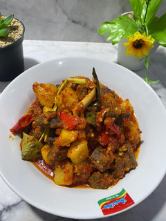 Foto resep Balado kentang daging