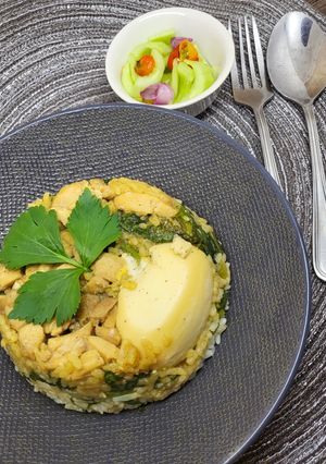 Foto resep Nasi Tim Jabung