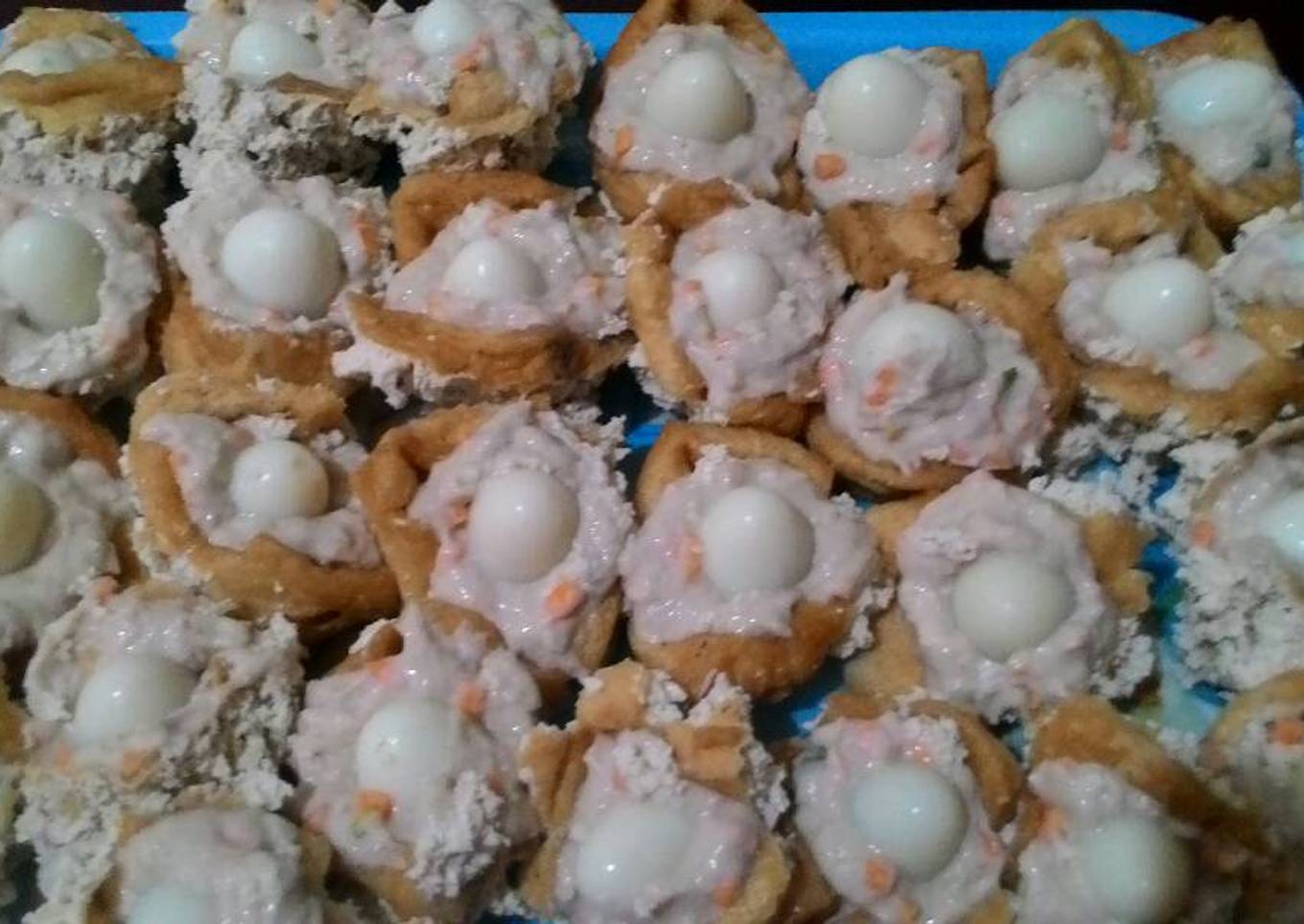 Tahu Walik Premium "Daging Sapi" Topping Telur Puyuh