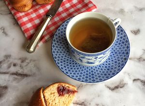 Foto di Muffin con confettura di frutti rossi, cottura airfryer 🌷