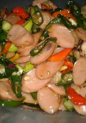 Foto resep Sosis pedes cabe ijo