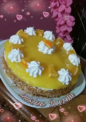 صورة لوصفة كيكة البرتقال الشهية 🍊🍊🍊🍊🍊