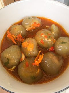 Foto resep Cilok Ayam Kuah Sambal Goang