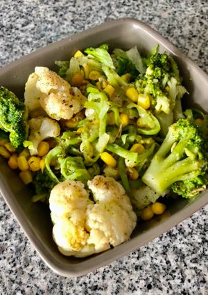 Una foto de Mix de ensaladas cocidas