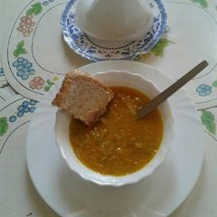 A picture of Leek soup.