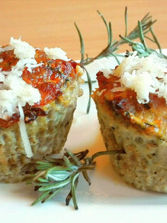 Amarántos fasírt-muffin, curry-vel 🍴 recept fotója