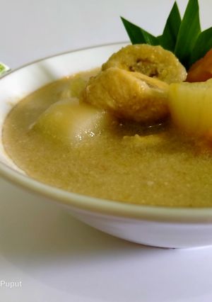 Foto resep Kolak pisang,ubi dan labu dengan gula putih