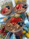 Coppette di Cous Cous e Cioccolato