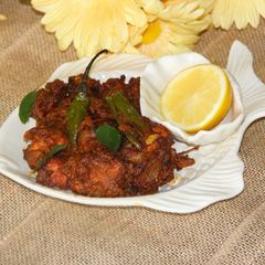 A picture of Malabari Salmon Roast.