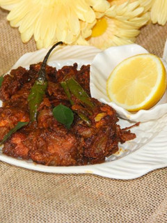 A picture of Malabari Salmon Roast.
