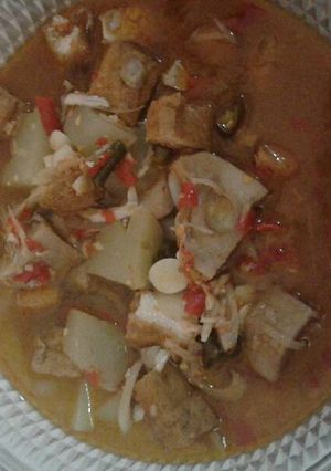 Foto resep Sayur Lodeh Pedes tanpa santan
