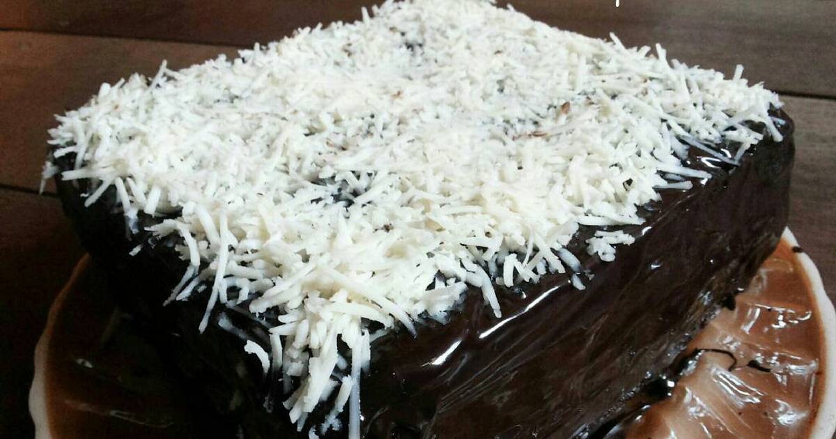 Resep Brownies  Kukus  keju  oleh hardianti Wahyudi Cookpad