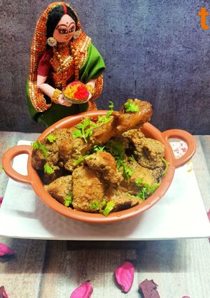 আফগানি চিকেন (afghani chicken recipe in Bengali) রেসিপির প্রধান ছবি