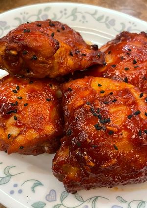 A picture of Omma Baked Chicken Thigh.