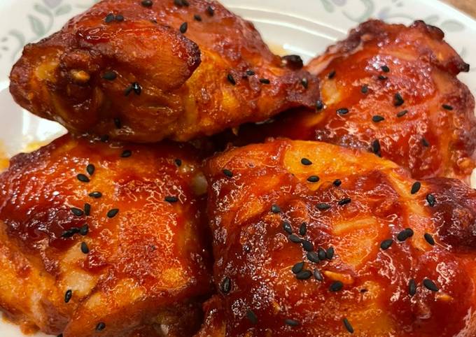 Simple Way to Make Speedy Omma Baked Chicken Thigh