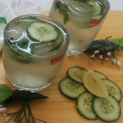 A picture of CUCUMBER PEPPER COOLET #ramdankitayari #SummerDrinksContest.