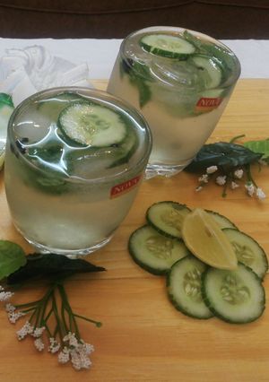 A picture of CUCUMBER PEPPER COOLET #ramdankitayari #SummerDrinksContest.