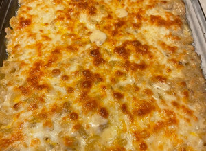 A picture of Tini’s Mac & cheese.