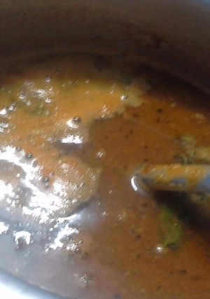 A picture of Coconut Tomato Soup - My creative Soup.