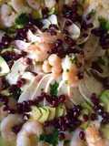 Carpaccio de palta y hongos parrilleros
