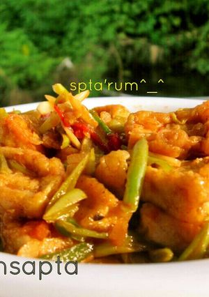 Foto resep Tumis Tomat Tahu Buncis Oriental