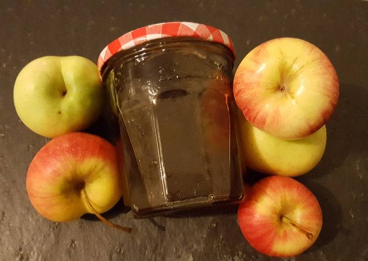 Gelée de pommes à la vanille