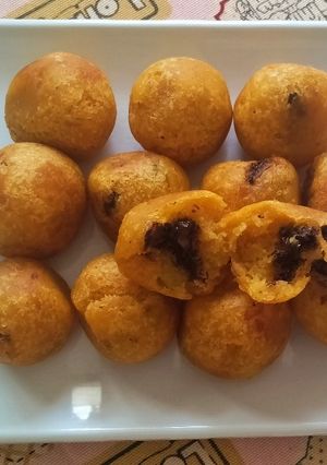 Foto resep Bola Ubi Isi Coklat