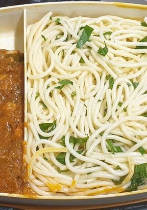 Foto resep Spaghetti with Tuna Sauce Bolognese
