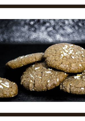 A picture of चॉकलेट कुकीज़/Chocolate Cookies.