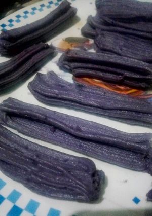 Foto resep Churros Ubi Ungu