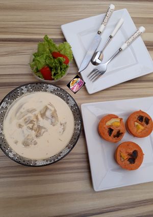 A picture of Oven Baked Moi Moi.