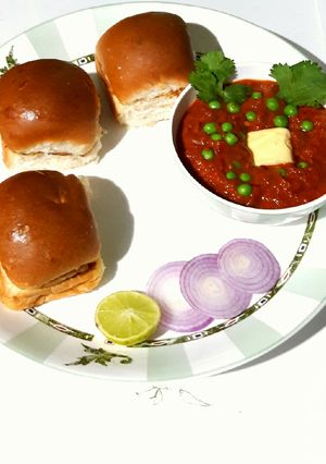A picture of Pav Bhaji.
