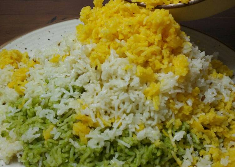 Tricolour Rice