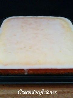 Una foto de Brownie de limón