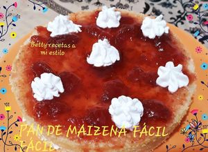 Una foto de Pan de maicena fácil