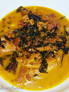 A picture of Oha Soup Recipe.