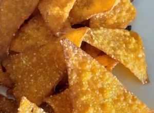 Una foto de Snack hechos en casas "Doritos"😋