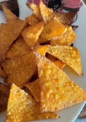 Una foto de Snack hechos en casas "Doritos"😋