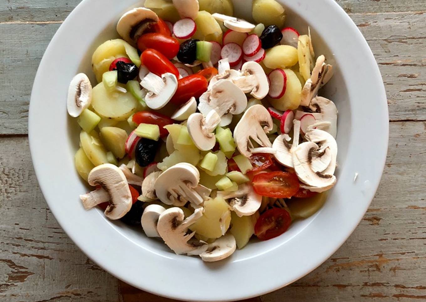 Salades de pommes de terre Printanière