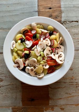 Une photo de Salades de pommes de terre Printanière