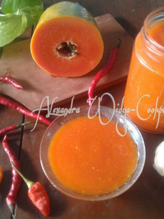 Foto resep Saus Sambal Pepaya