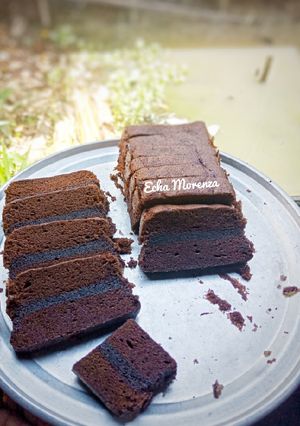 Foto resep Brownies Kukus Amanda KW 😂