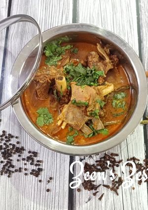 A picture of Darbari Gosht.