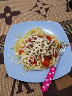 Foto resep Spageti saos bbq