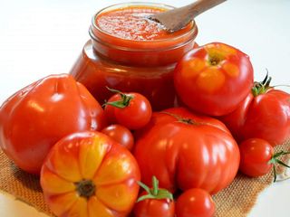Coulis de tomates du jardin